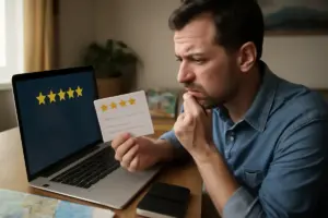 Come funzionano le recensioni certificate sui siti di viaggio? Il rischio di affidarsi solo alle stelle