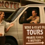 Visite a cantine e frantoi organizzate dai motel: la corsia preferenziale per tour privati e degustazioni